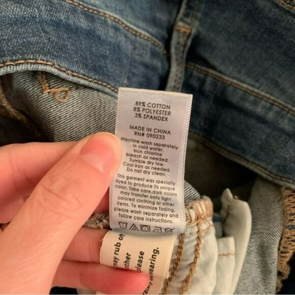 Pacsun womens distressed skinny denim jeans high rise ankle jeggings -27 - Picture 7 of 11